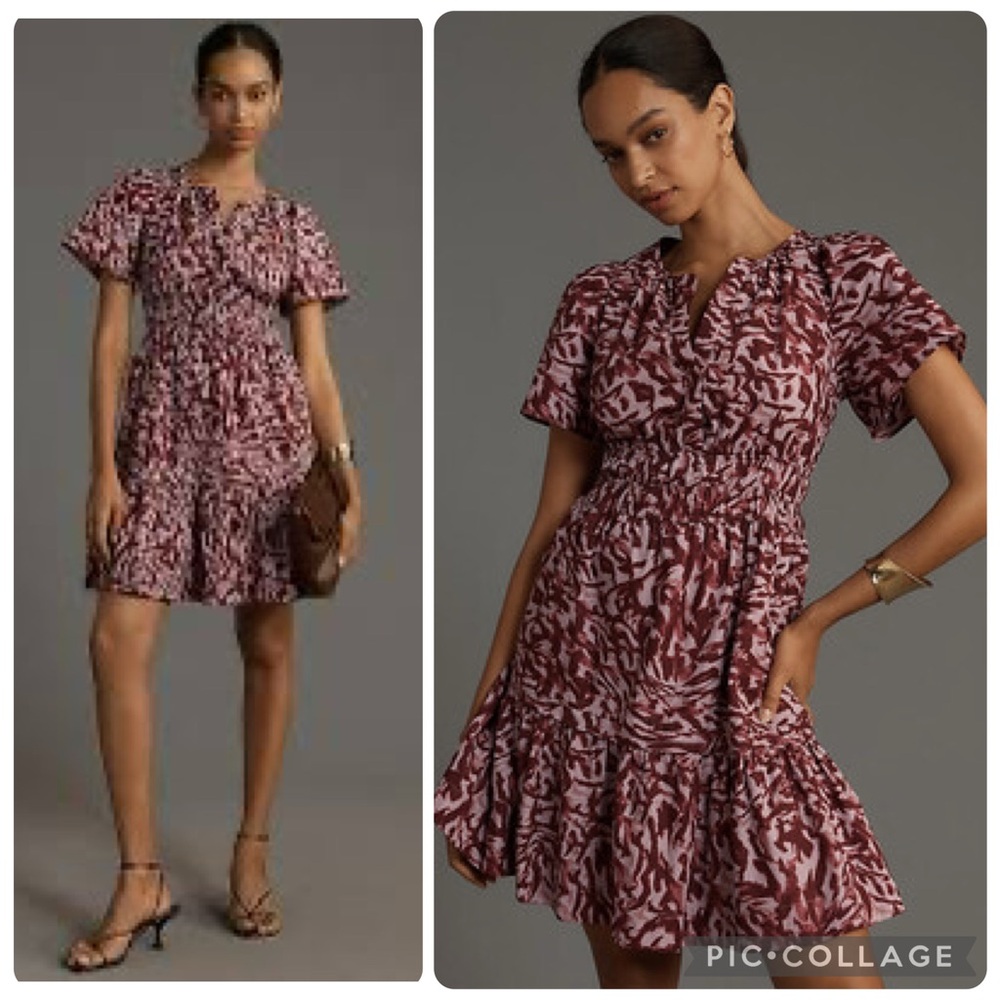 Anthropologie “The Somerset” Mini Dress